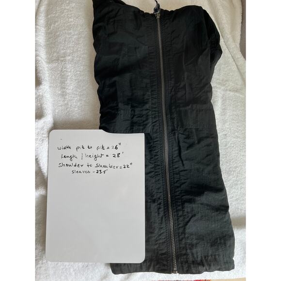 Vintage Pacific Trail Black Vented Bomber Jacket size L - Picture 5 of 6